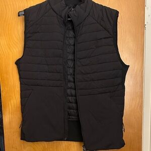 Kenneth Cole Black Quilted Lightweight Vest